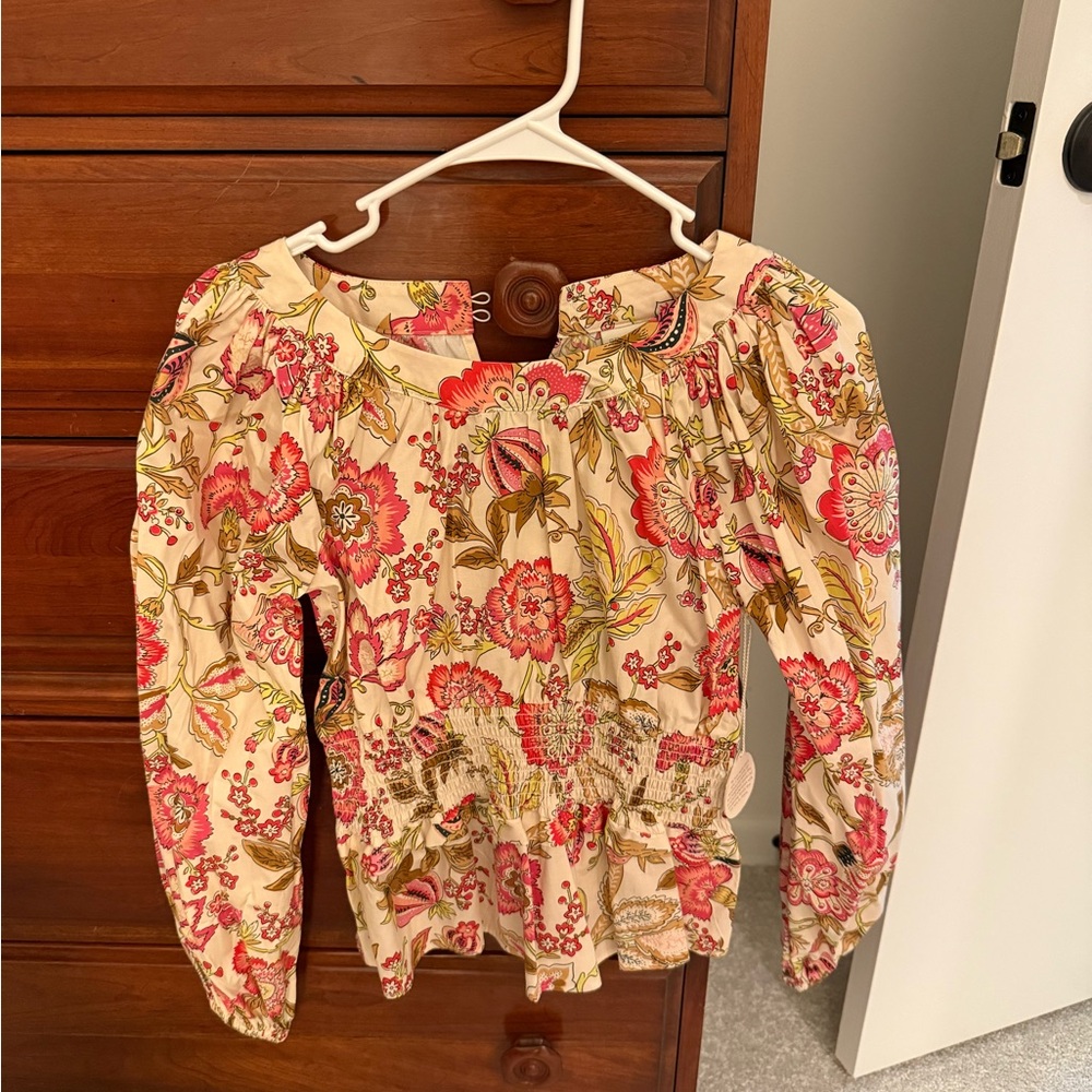 Spartina 449 Floral Blouse